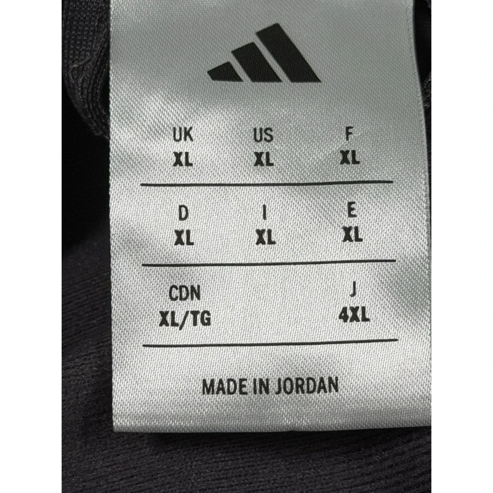 Adidas Jacket Mens XL Gray Tricot Full Zip Track Lightweight Athletic KD3631